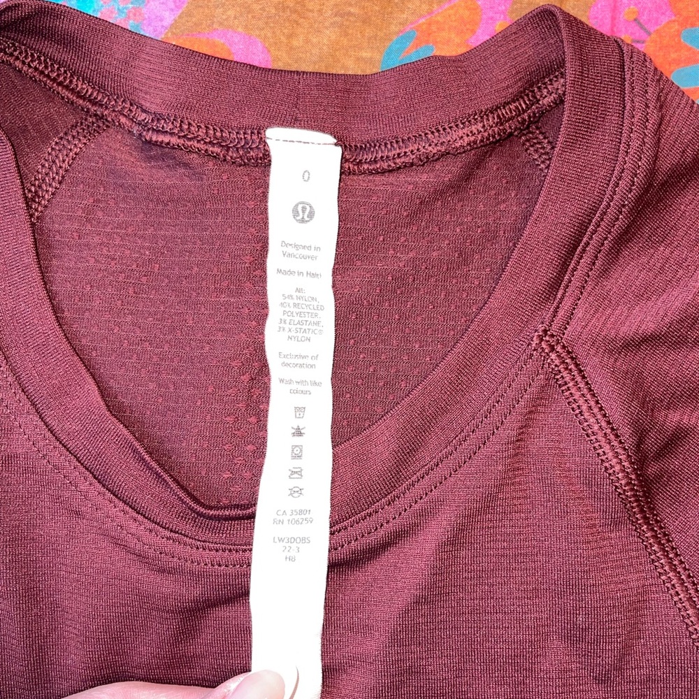 Lululemon Swiftly Tech Long Sleeve 2.0 - Picture 7 of 8